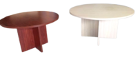 1200mm 4 Str/1500mm 6 Str Round Board Room Table